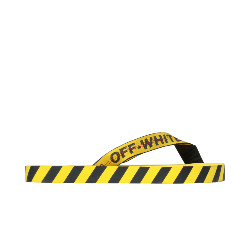 Tenisice i cipele Off-White Diagonal Stripes Flip Flops "Yellow Black" Žuta | OMIA131F20MAT0011810