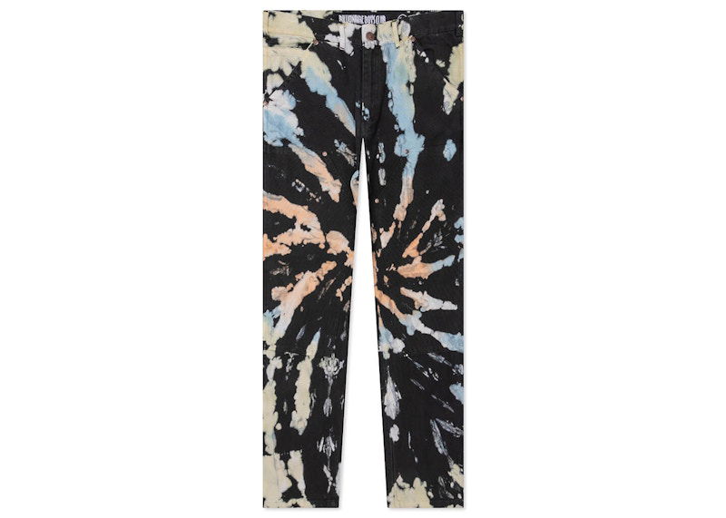 Jeans BILLIONAIRE BOYS CLUB Billionaire Boys Club Celestial Tie-Dye Pants Crna | 8117102SNO