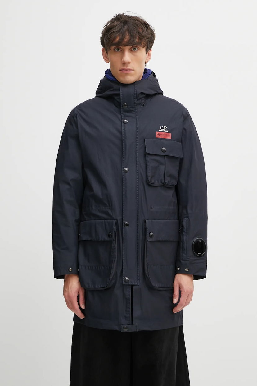 Parka C.P. Company Hooded Winter Parka Tamnoplava | 19CMOW215A110411G