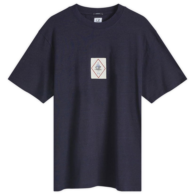 Majica kratkih rukava C.P. Company C.P. Company Logo T-Shirt, Size Large Tamnoplava | 18CMTS187A-110056W-D08