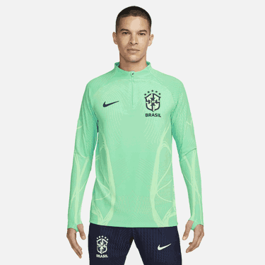 Majica kratkih rukava Nike Dri-FIT Brazil Strike Elite ADV Football Drill Top Zelena | DH6421-369, 0