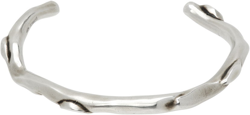 Narukvica Ann Demeulemeester Ann Demeulemeester Alke Thorn Cuff Bracelet Metalik | 2520-W-JB53-JW020-070