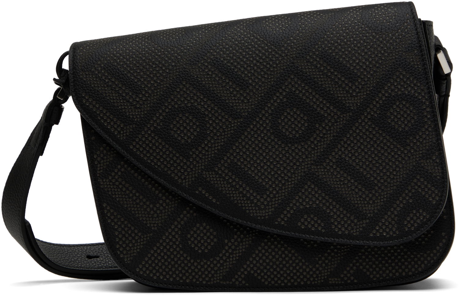 Torba za rame FERRAGAMO Salvatore Ferragamo Fiamma Shoulder Bag Crna | 784126, 0