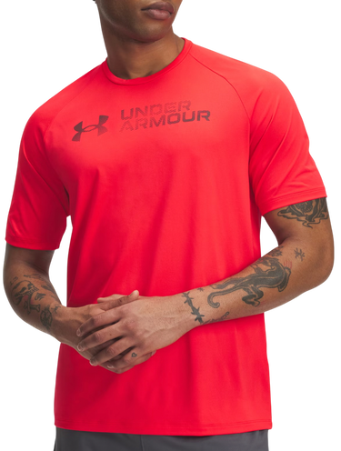 Majica kratkih rukava Under Armour Tech Reflective Short Sleeve T-Shirt Crvena | 6005116-713, 0