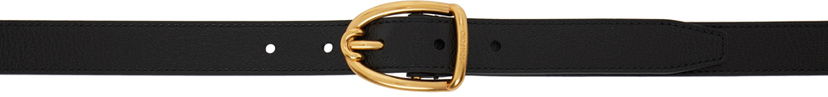 Pojasevi Tom Ford TOM FORD Angled Buckle Belt Crna | TB286-LCL311X