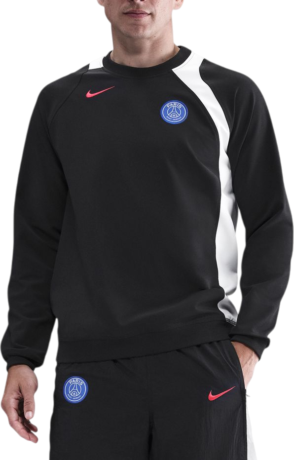 Dukserice Nike Paris Saint-Germain Total 90 Soccer Crew-Neck Top Crna | hq9782-010, 0