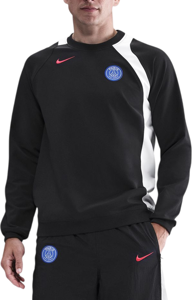Dukserice Nike Paris Saint-Germain Total 90 Soccer Crew-Neck Top Crna | hq9782-010, 0