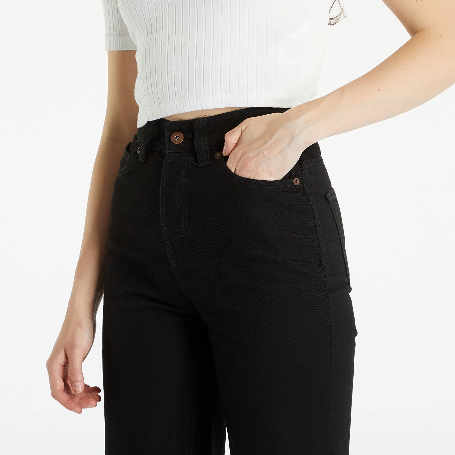 Hlače Dickies Thomasville Denim Trousers Crna | DK0A4XYLRBK1, 1