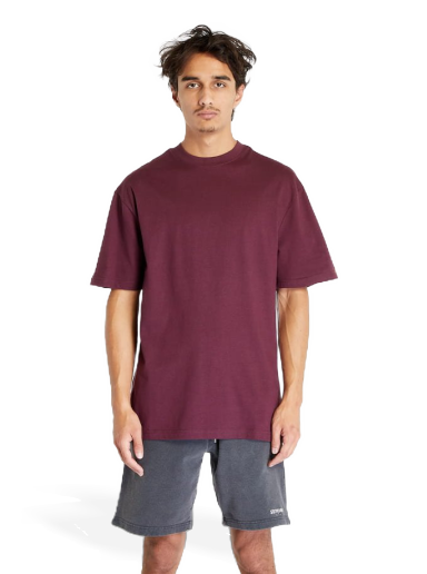 Majica kratkih rukava Urban Classics Tall Tee Redwine Tamnocrvena | TB006-02243