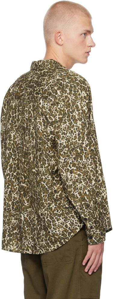 Košulja ISABEL MARANT Isabel Marant Cybilio Leopard Print Shirt Bež | CH01B-B4I03H, 2
