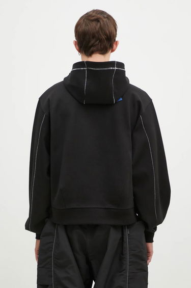 Dukserice ADER ERROR Black Smooth Hoodie Crna | BN01SSHD0102, 2