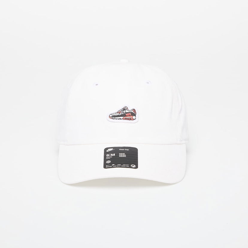 Kapa Nike Club Unstructured Air Max 90 Patch Cap Bijela | HV7021-100