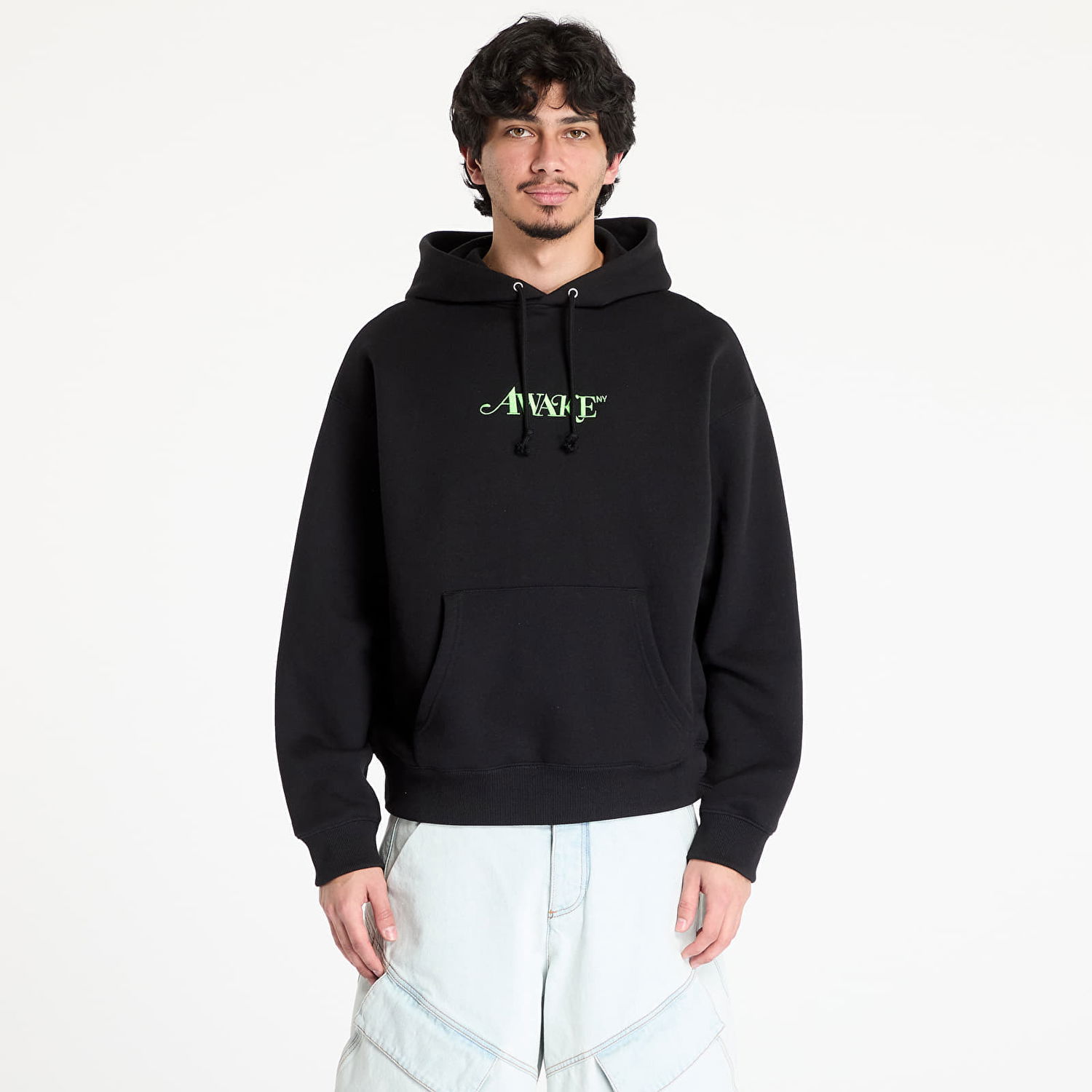 Dukserice Awake NY Awake NY Classic Logo Hoodie Crna | AWK-SP25-HD002-BLK, 0