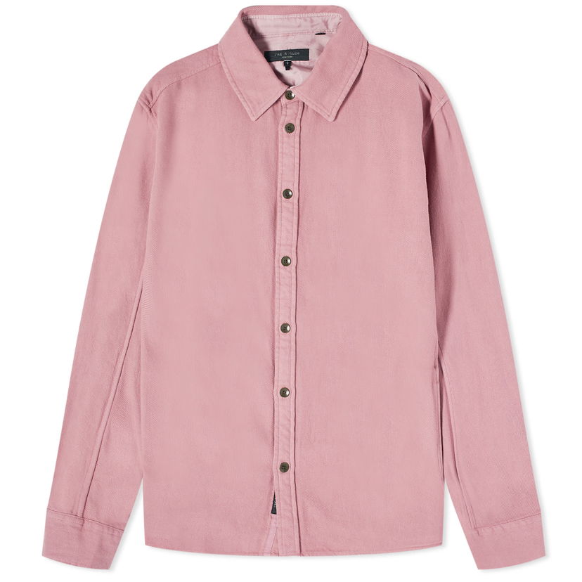 Košulja rag & bone Rag & Bone Austin Twill Overshirt Ružičasta | MBW23HA415TWML-DPK