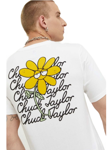 Majica kratkih rukava Converse Standard Fit Script Star Seasonal Grow Together Theme 1 Tee Bijela | 10025433.A01