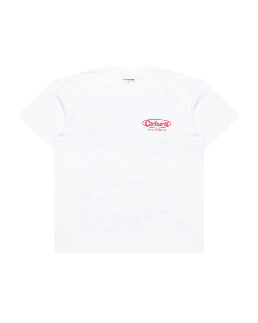 Majica kratkih rukava Carhartt WIP Carhartt WIP Short Sleeve Logo T-Shirt Bijela | I034643-02XX