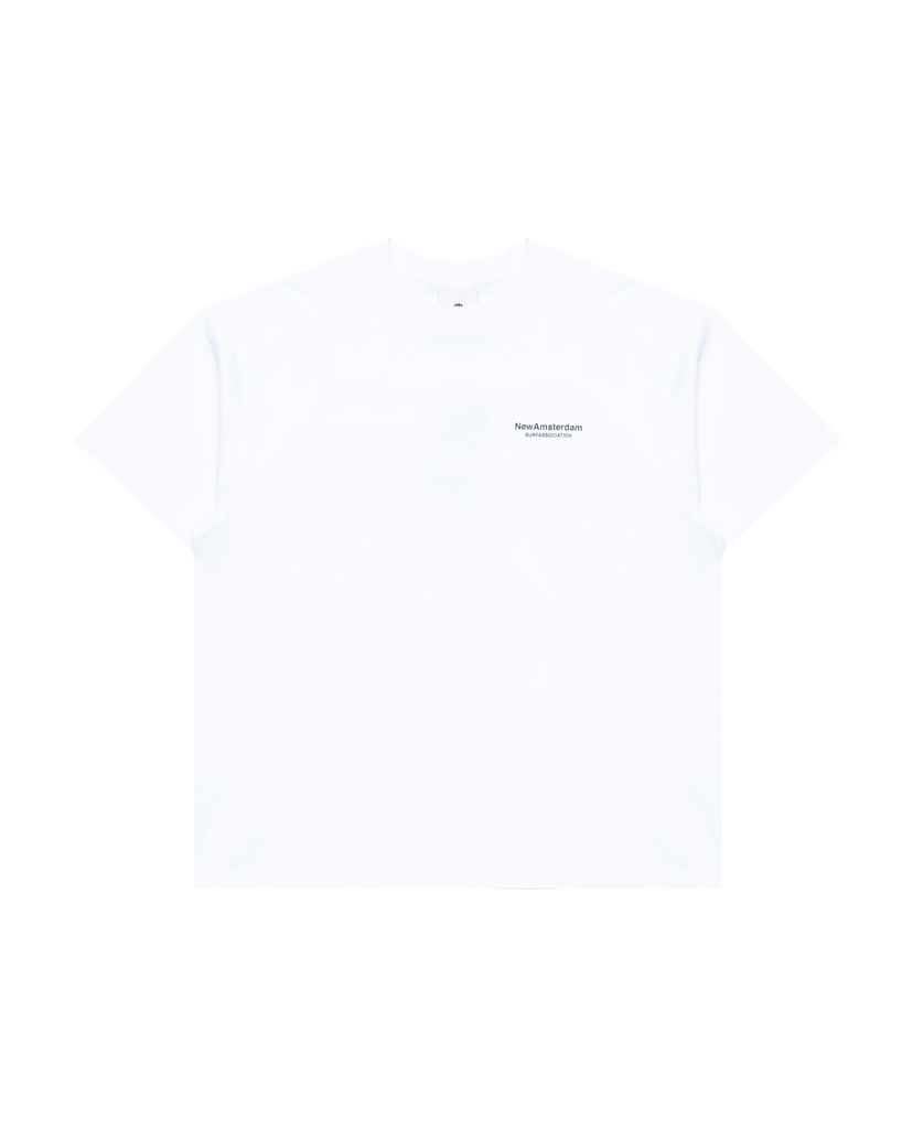 Majica kratkih rukava New Amsterdam Surf Association Surf Association Print Tee Bijela | 2501166002