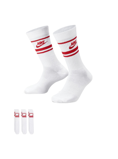 Donje rublje i čarape Nike Everyday Essential Crew 3-Pack Bijela | DX5089-102