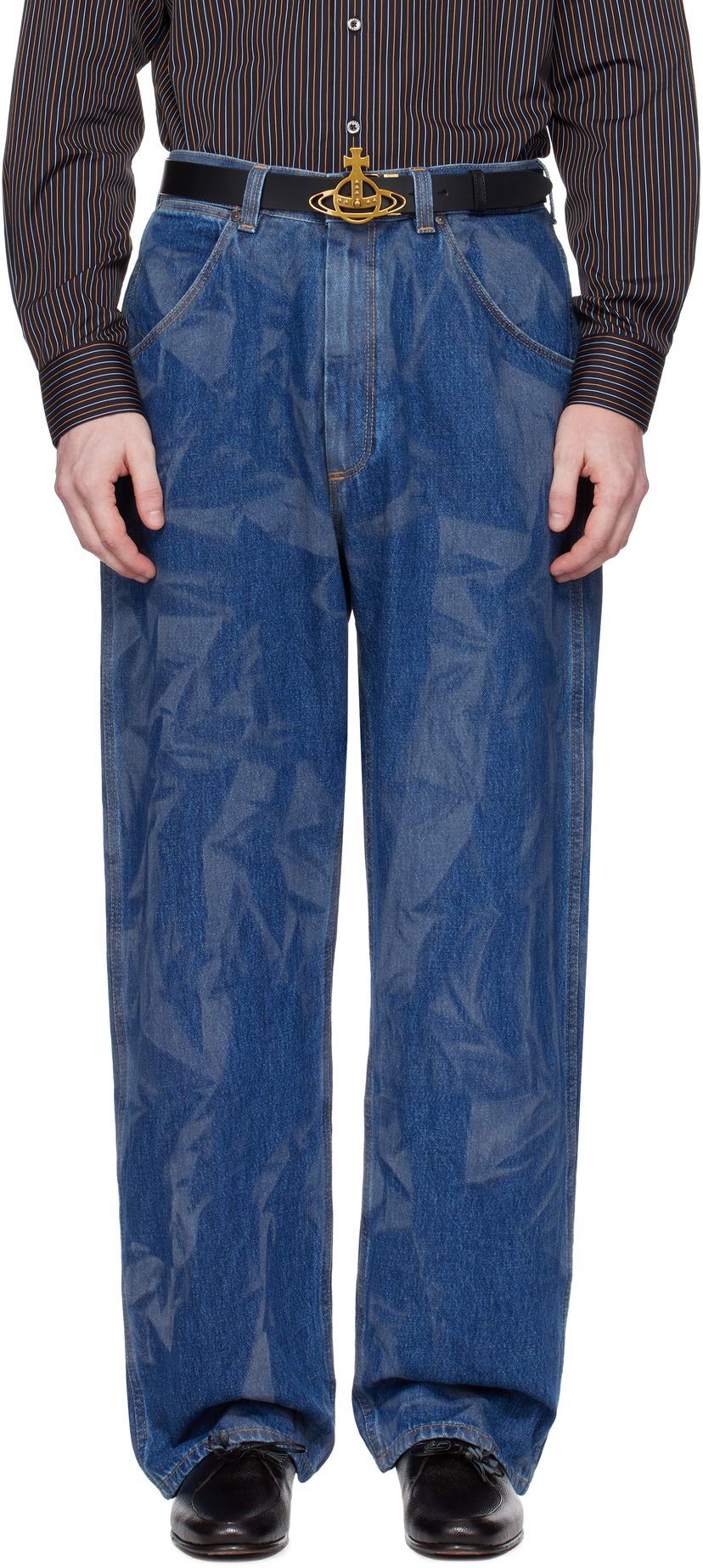 Jeans Vivienne Westwood Vivienne Westwood Baggy Jeans Plava | 3902000P-W014L-