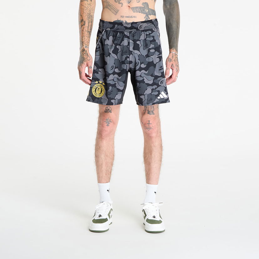 Kratke hlače adidas Originals Adidas x Bape FB Shorts Crna | KB2204