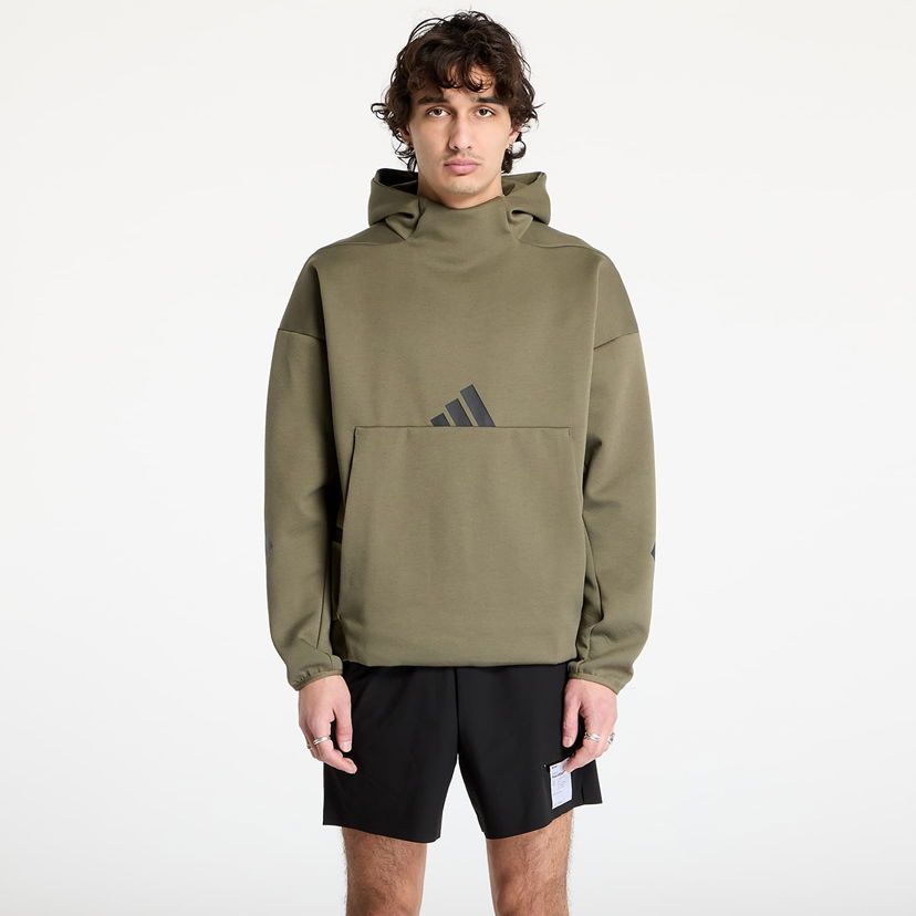 Dukserice adidas Originals Z.N.E. Premium Hoodie Zelena | JD5321