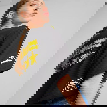 Majica kratkih rukava Puma x Scuderia Ferrari x June Ambrose Motorsport T-Shirt Crna | 539859_01, 0