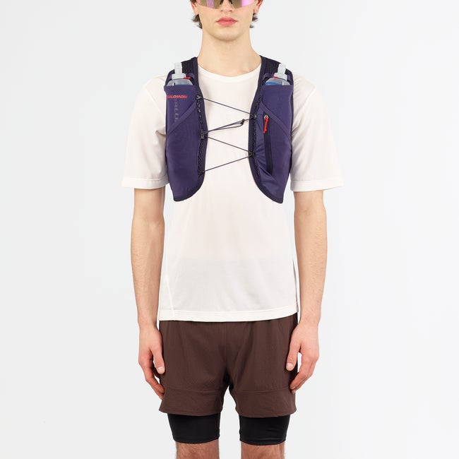 Ruksak Salomon Active Skin 4 Hydration Vest Tamnoplava | LC2720200