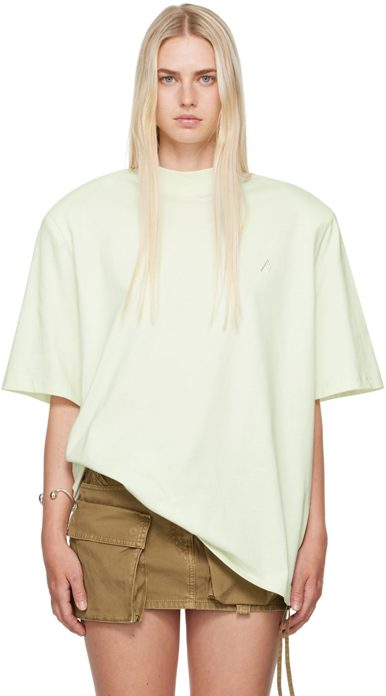 Majica kratkih rukava The Attico Attico Kilie T-Shirt Zelena | 247WCT173 J025