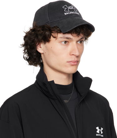 Kapa Balenciaga Under Armour Edition Washed Cap Crna | 807145410B2, 1