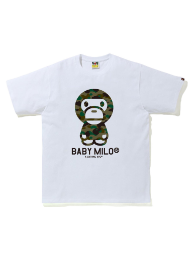 Majica kratkih rukava BAPE 1st Camo Baby Milo Tee Bijela | 2I30-110-003