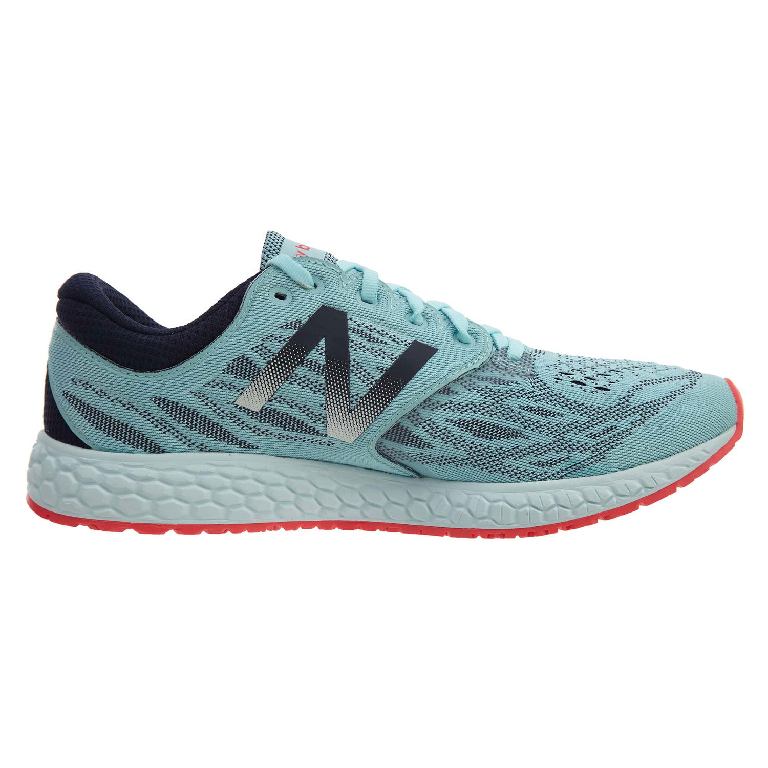 Tenisice i cipele New Balance Fresh Foam Zante v3 Ozone Blue Bright Cherry (Women's) Plava | WZANTBB3, 0