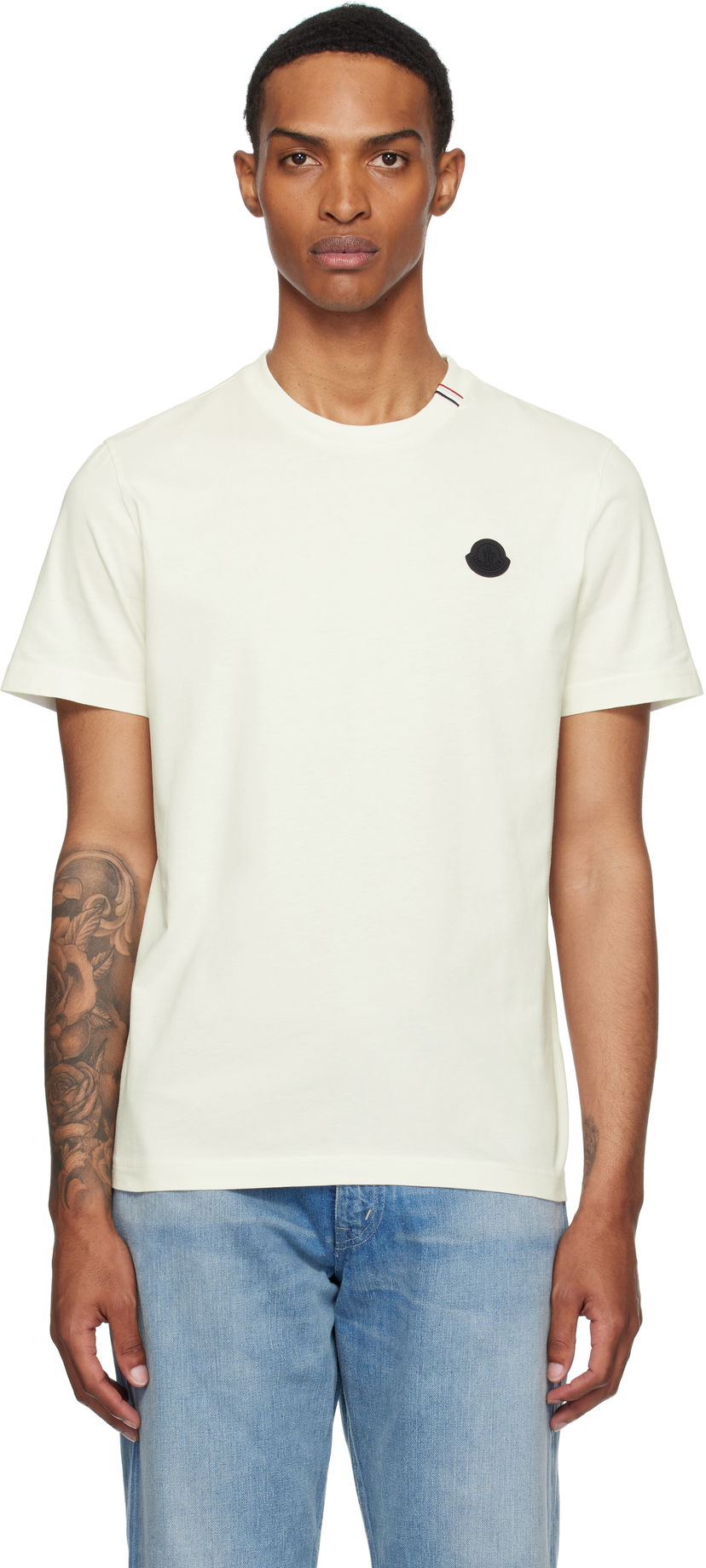 Majica kratkih rukava Moncler Moncler Short Sleeve T-Shirt Bež | K20918C0003289AYW