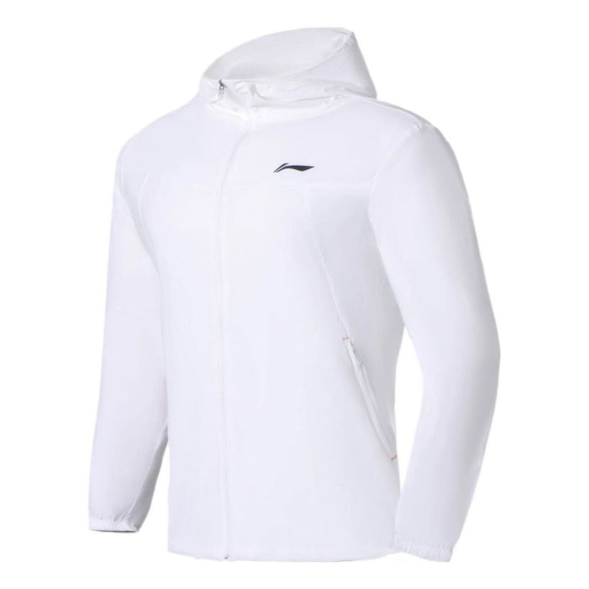 Vjetrovka Li-Ning Running Windbreaker Bijela | AFDS365-1