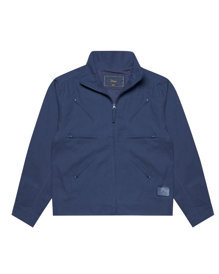 Bomber jakna Dime Navy Blue Zip-Up Jacket Tamnoplava | DIMEHO243NVY