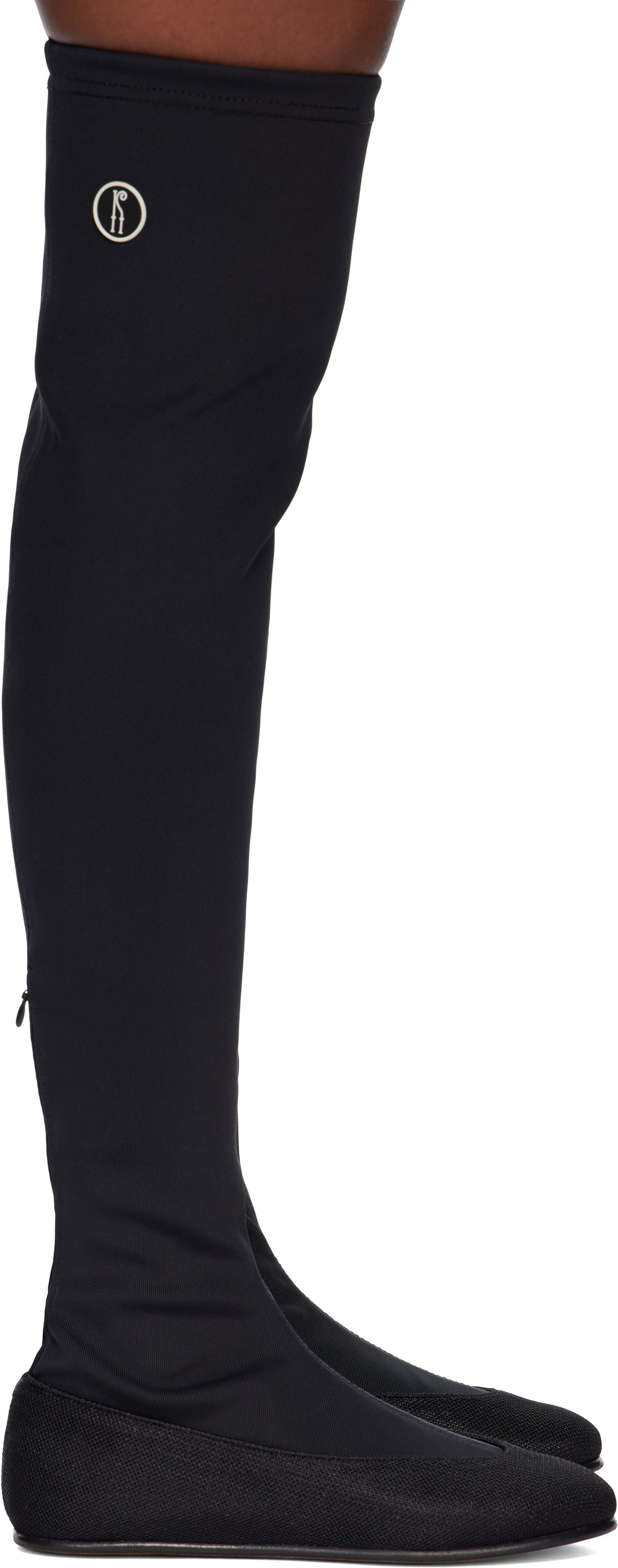 Tenisice i cipele KIKO KOSTADINOV Kiko Kostadinov Proxima Ballerina Tabi Tall Boots Crna | KKWAW25FT05-199, 0