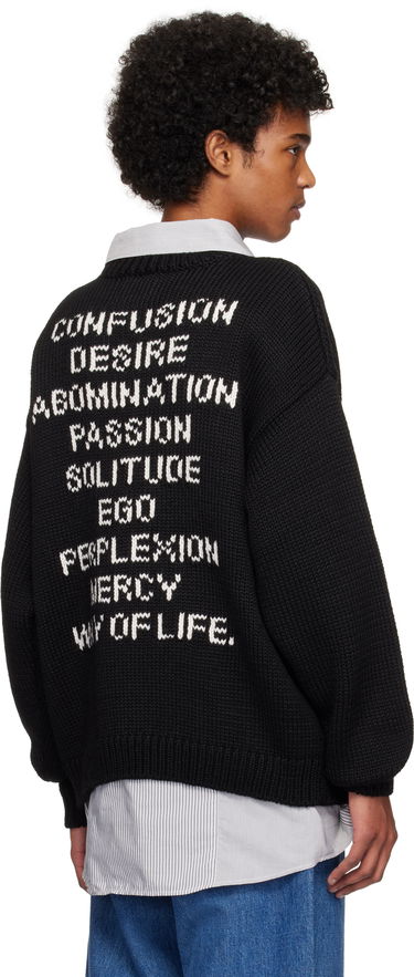 Džemper WTAPS WTAPS Ingredient Sweater Crna | 242MADT-KNM05, 2