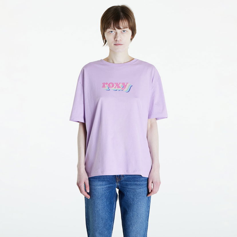 Majica kratkih rukava Roxy Sand Under The Sky Purple Ljubičasta | ERJZT05656-PKL0