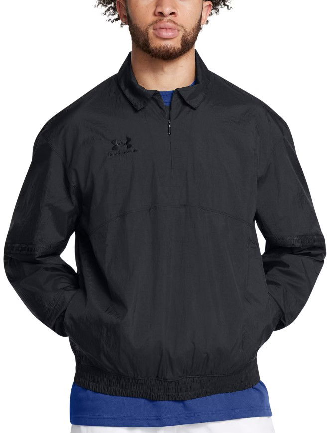 Vjetrovka Under Armour 96 Terrace Drill Top Crna | 1387923-001