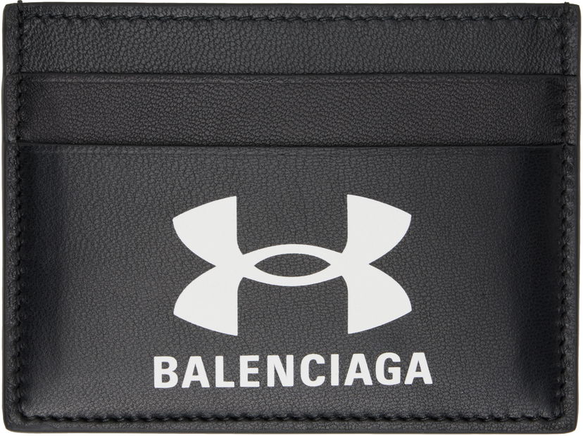 Novčanik Balenciaga Under Armour Edition Lambskin Card Holder by Balenciaga Crna | 8177192ABLN