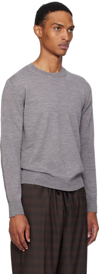 Džemper Maison Margiela MM6 Maison Margiela Elbow Patch Sweater Crna | SH0HL0032 M13133, 4