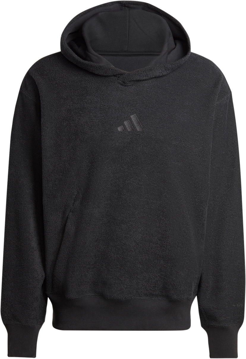 Dukserice adidas Originals adidas Elevated All Szn Terry Loop Hoodie Crna | iv5212