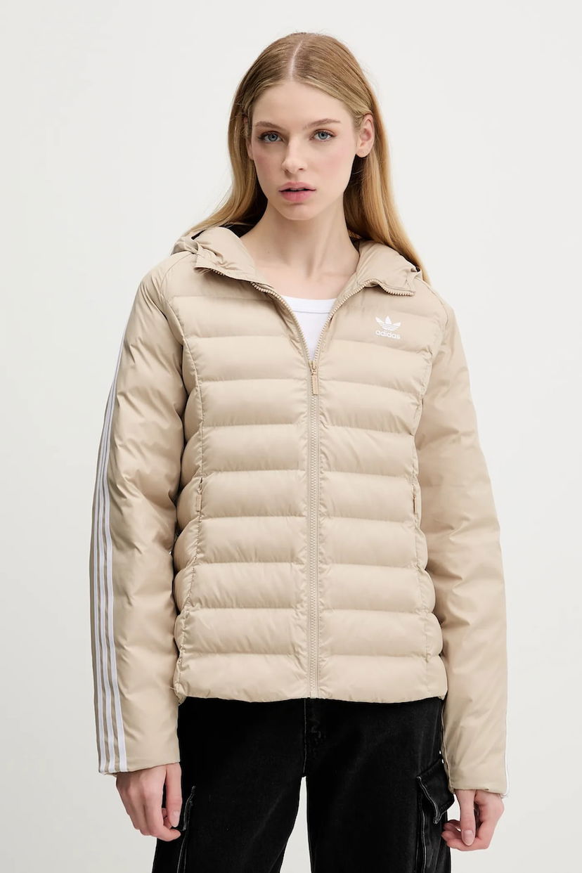 Pernata jakna adidas Originals adidas Originals Slim Jacket Bež | JX2940