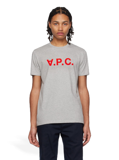 Majica kratkih rukava A.P.C. VPC T- Siva | COEZB-H26943