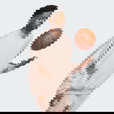 Dukserice adidas Performance Basketball Crew Bež | IM8422, 2