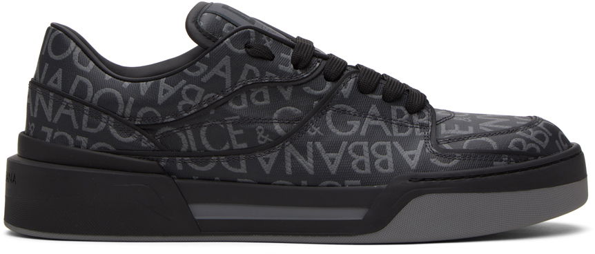 Tenisice i cipele Dolce & Gabbana Black New Roma Sneakers Crna | CS2036AM924, 0