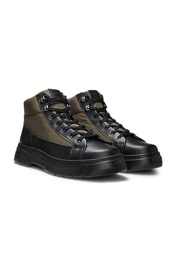 Tenisice i cipele BOSS Hiking-Style Boots Zelena | 50548694