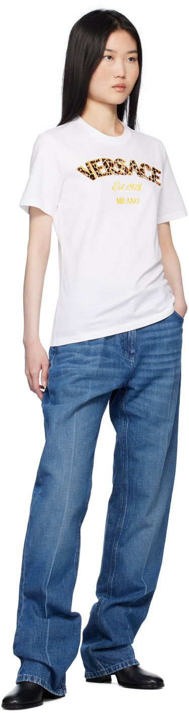 Tenisice i cipele Versace Leather Ankle Boots With Medusa Accent Crna | 1015914_DVT2P, 4