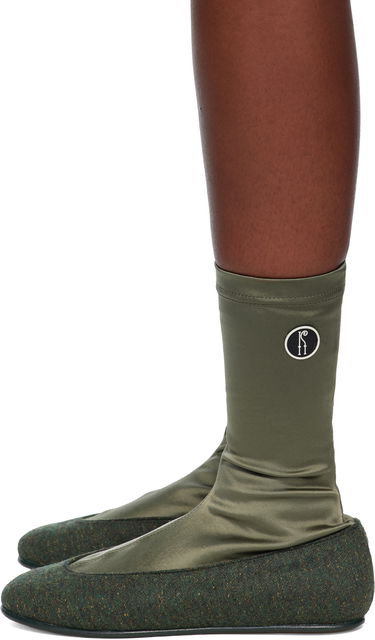 Tenisice i cipele KIKO KOSTADINOV Kiko Kostadinov Proxima Low Ballerina Boots Zelena | KKWAW25FT04-196, 2