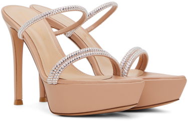 Tenisice i cipele Gianvito Rossi Cannes Platform Sandals Bež | G16140.85RIC.XCN, 3