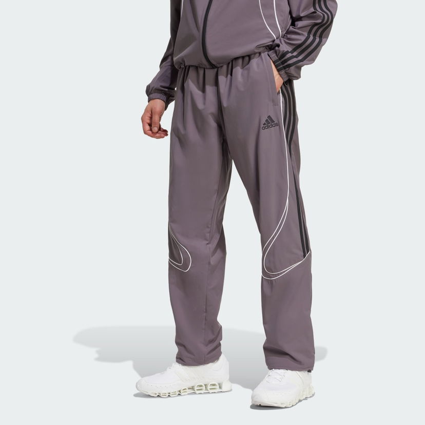 Trenirka adidas Performance Teamgeist Adicolor Track Pants Ljubičasta | JW5870